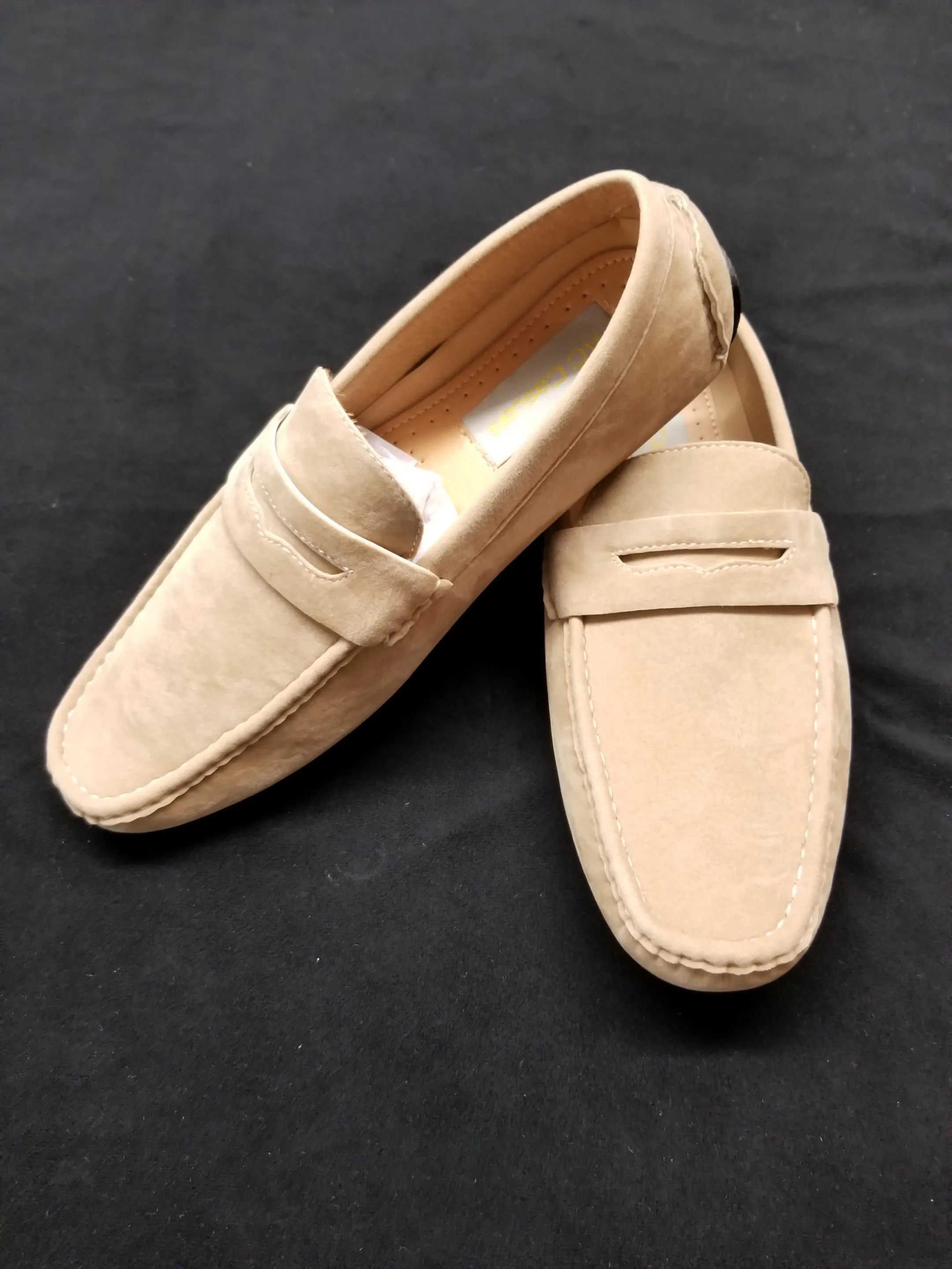 AC Casuals Men's Natural Fashion Slip On Loafers Shoes