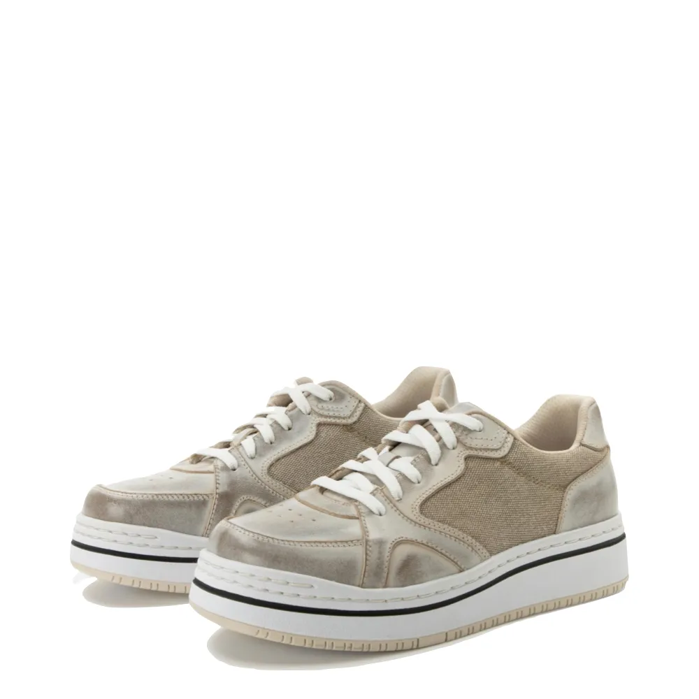 Alegria Women's Alyster Platform Sneaker in Cream