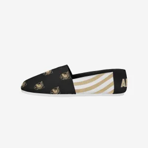 Army Black Knights Womens Stripe Canvas Shoe