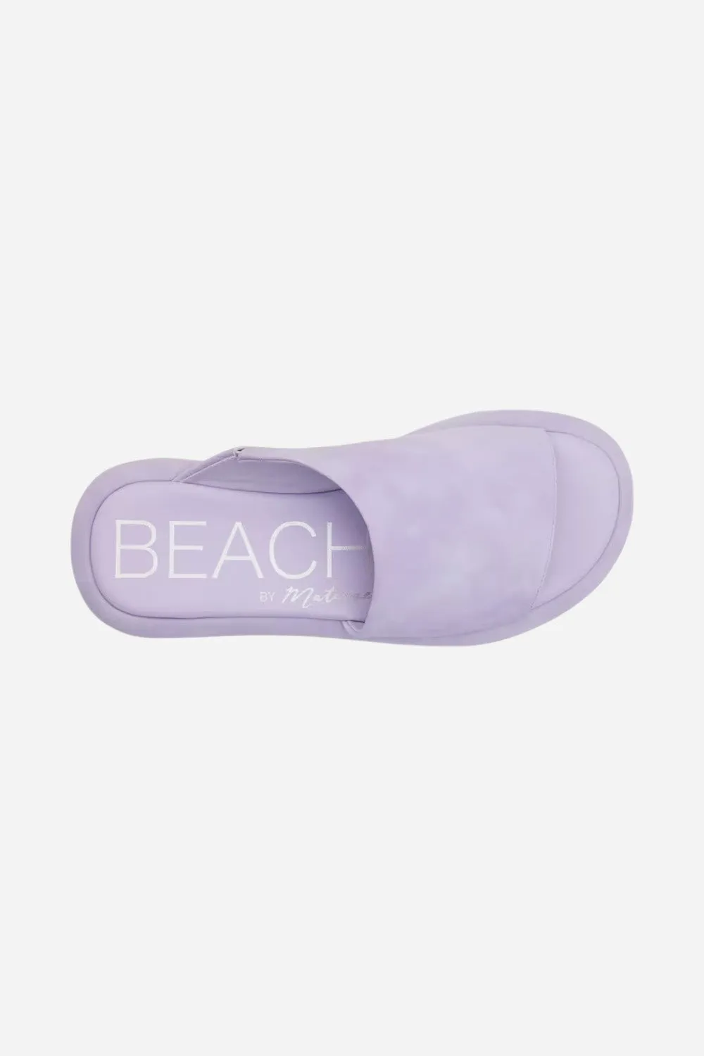 Beach by Matisse Lotus Platform Slide in Lavender