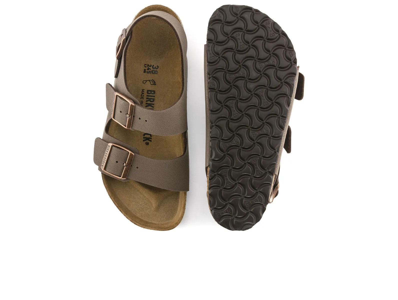 Birkenstock Milano Birko-Flor® 0634503 Narrow - Mocha