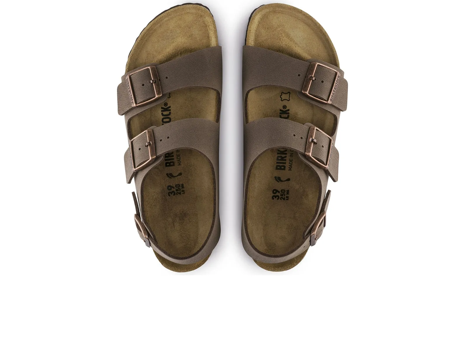 Birkenstock Milano Birko-Flor® 0634503 Narrow - Mocha