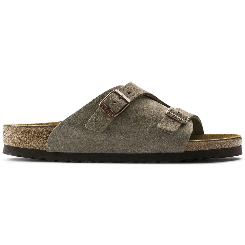 Birkenstock Zürich Suede Leather - Taupe