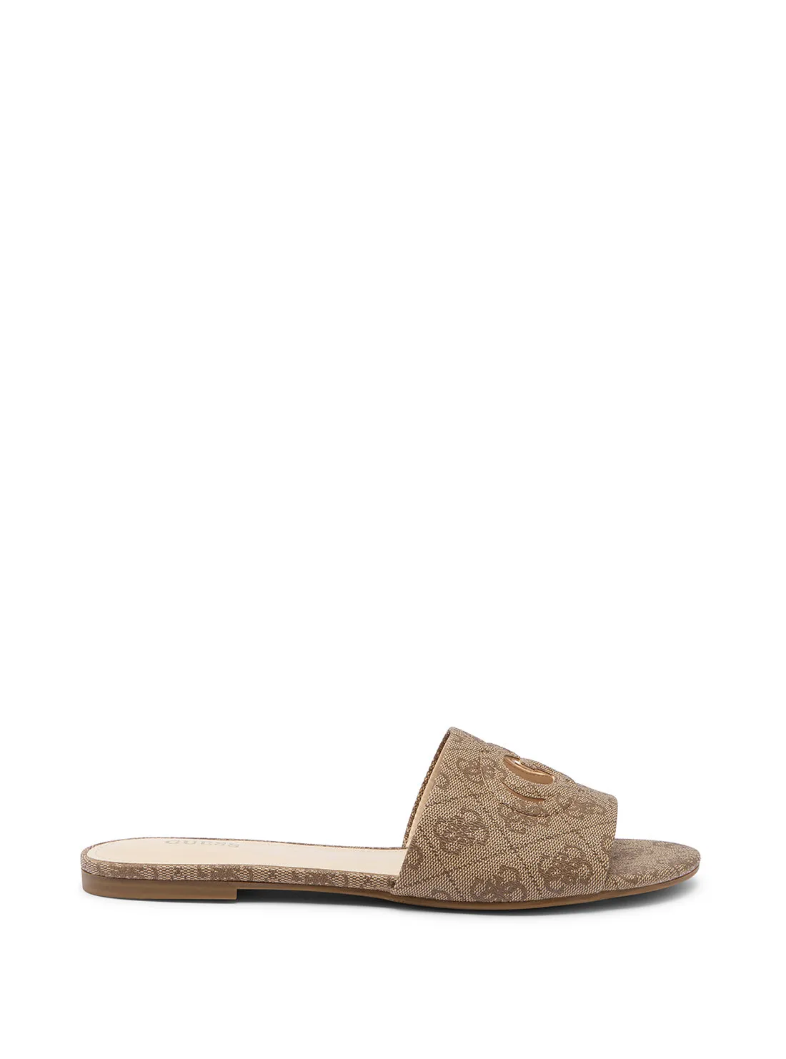 Brown Tashia Cutout Logo Slides