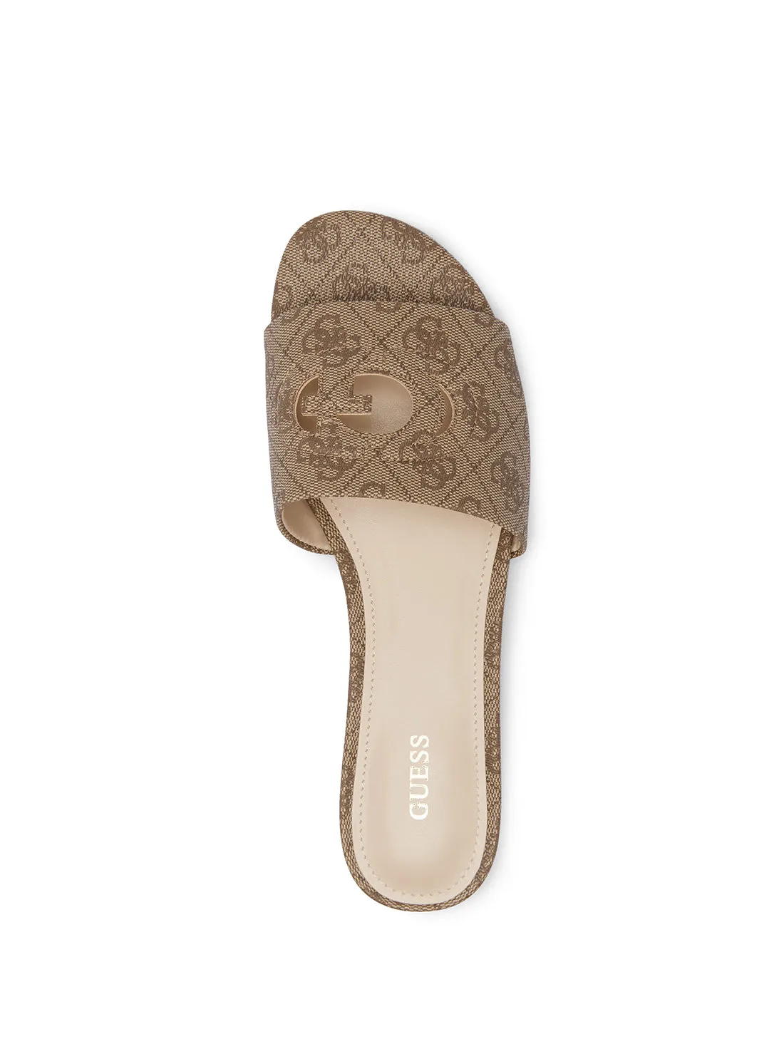 Brown Tashia Cutout Logo Slides