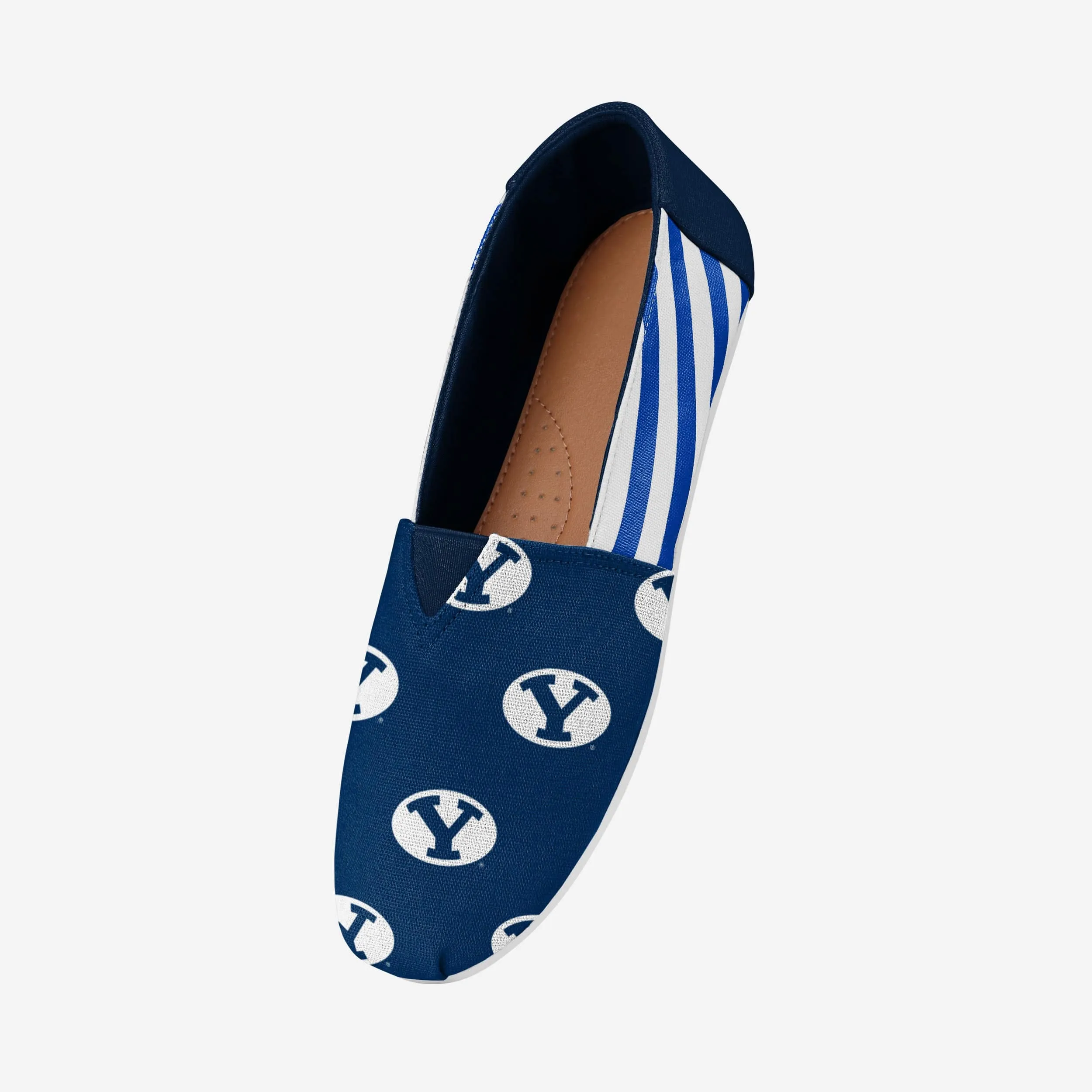 BYU Cougars Womens Stripe Canvas Shoe