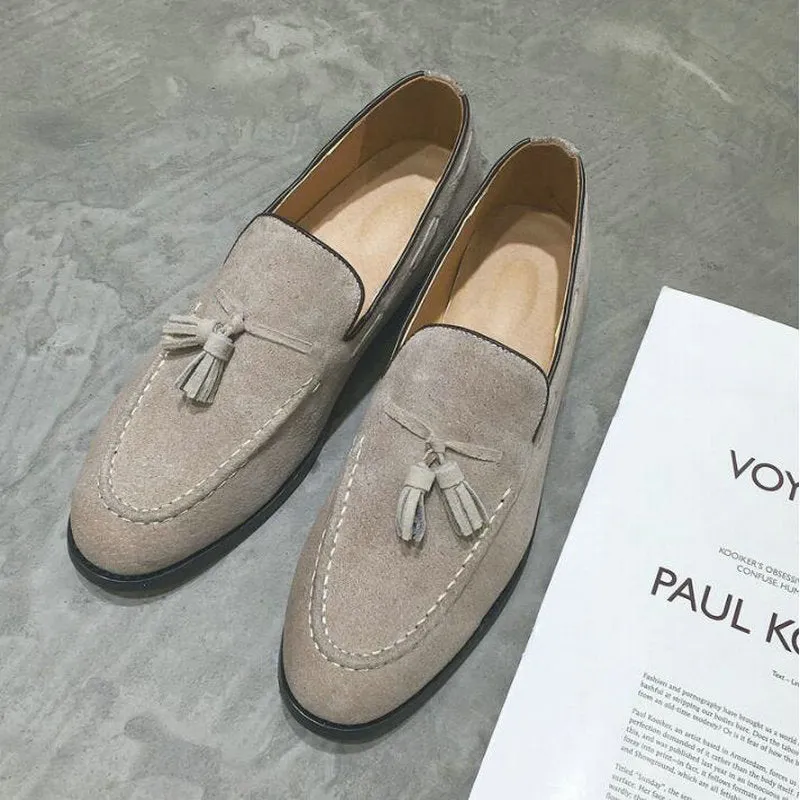 Casual Moccasins Suede Leather Flats Loafers Shoes