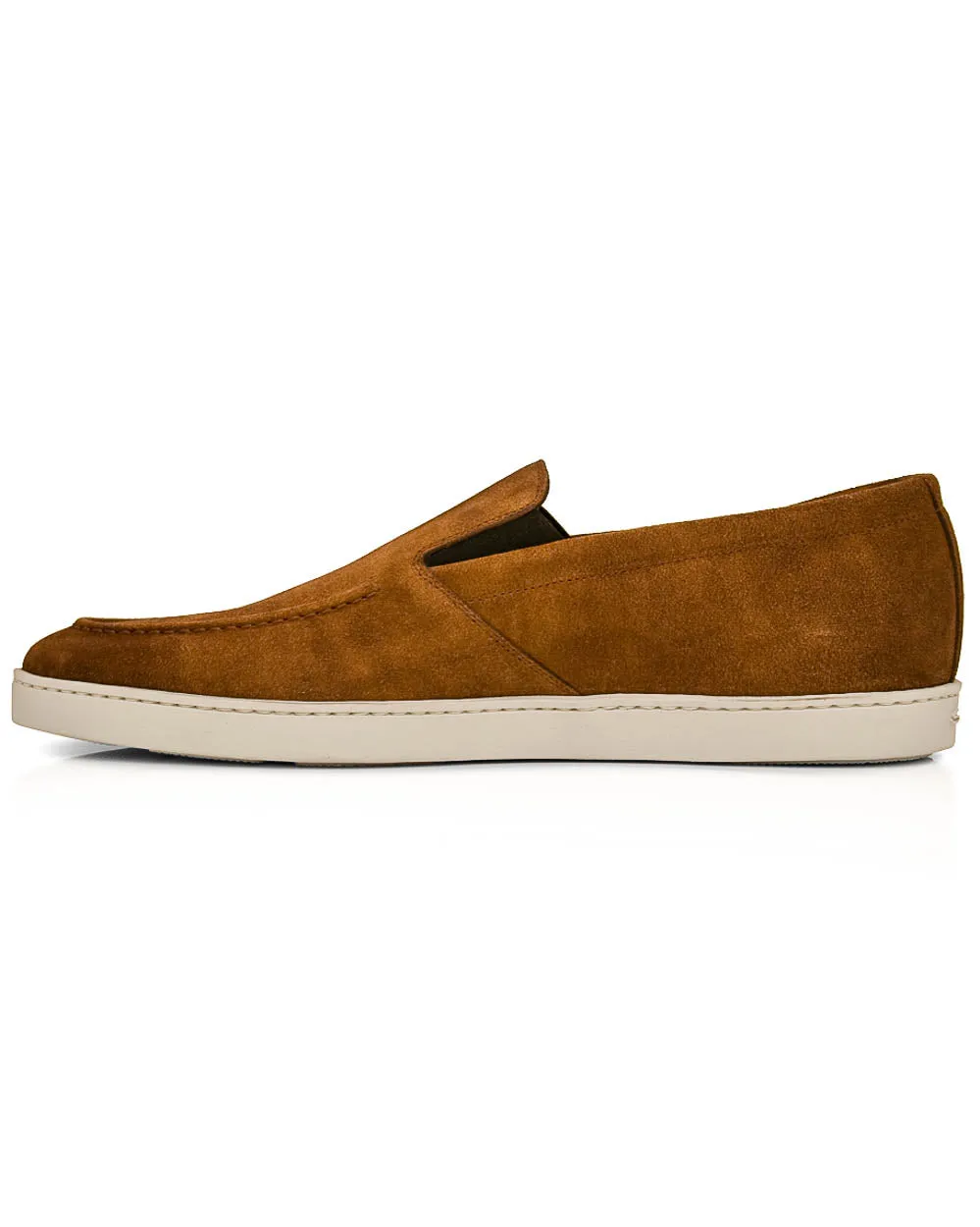 Cognac Suede Farley Loafer