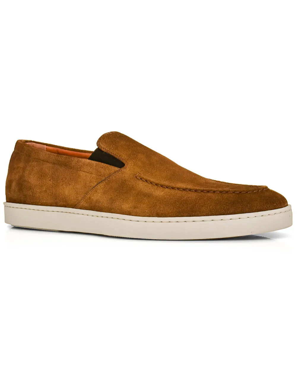 Cognac Suede Farley Loafer