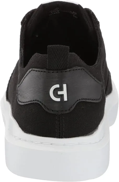 Cole Haan Grandpro Rally Canvas Court Black/Optic White Lace Up Low Top Sneakers