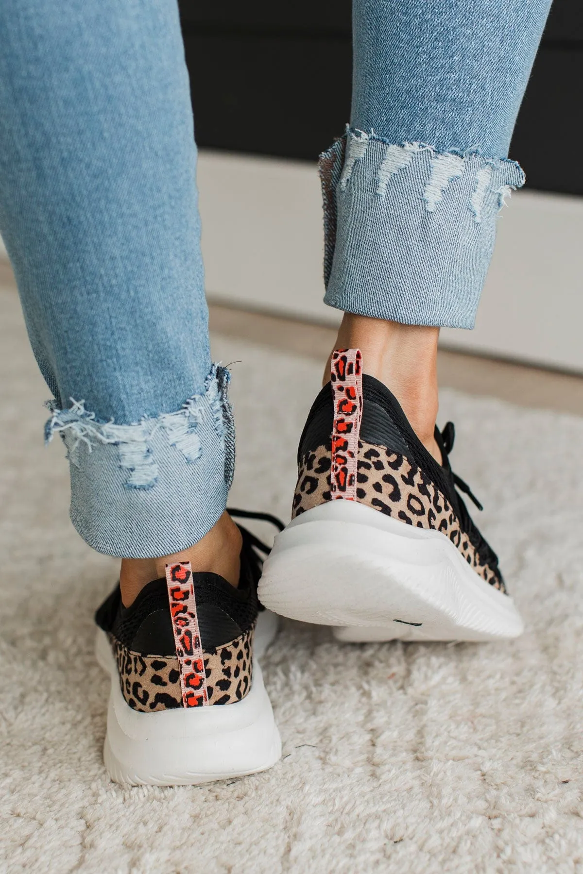 Corky's Soft Serve Sneakers- Leopard