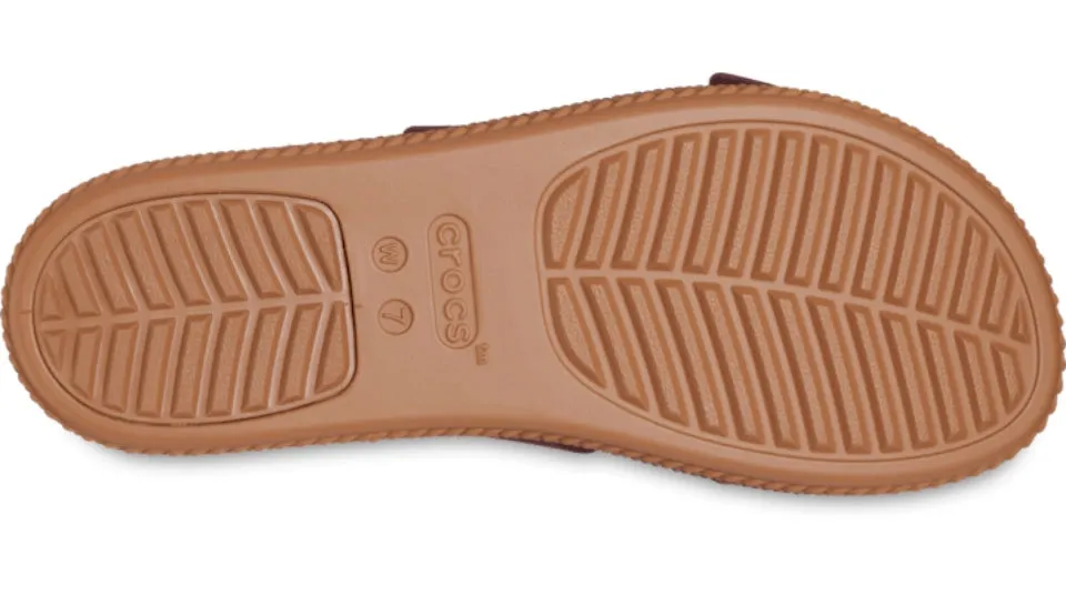 Crocs Brooklyn Woven Buckle Dark Clay