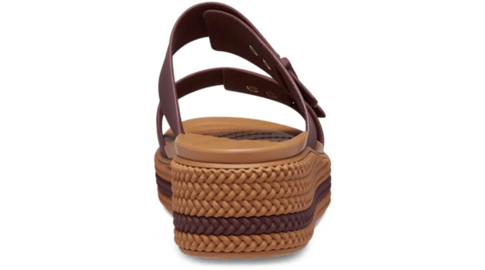 Crocs Brooklyn Woven Buckle Dark Clay