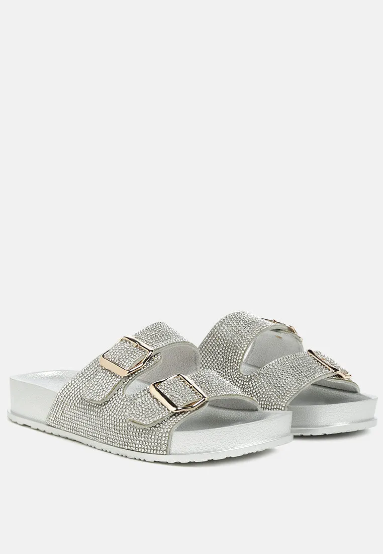 Crystal Buckled Slip-On