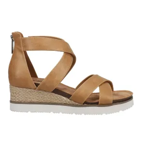 Double Dutch Espadrille Strappy Wedge Sandals