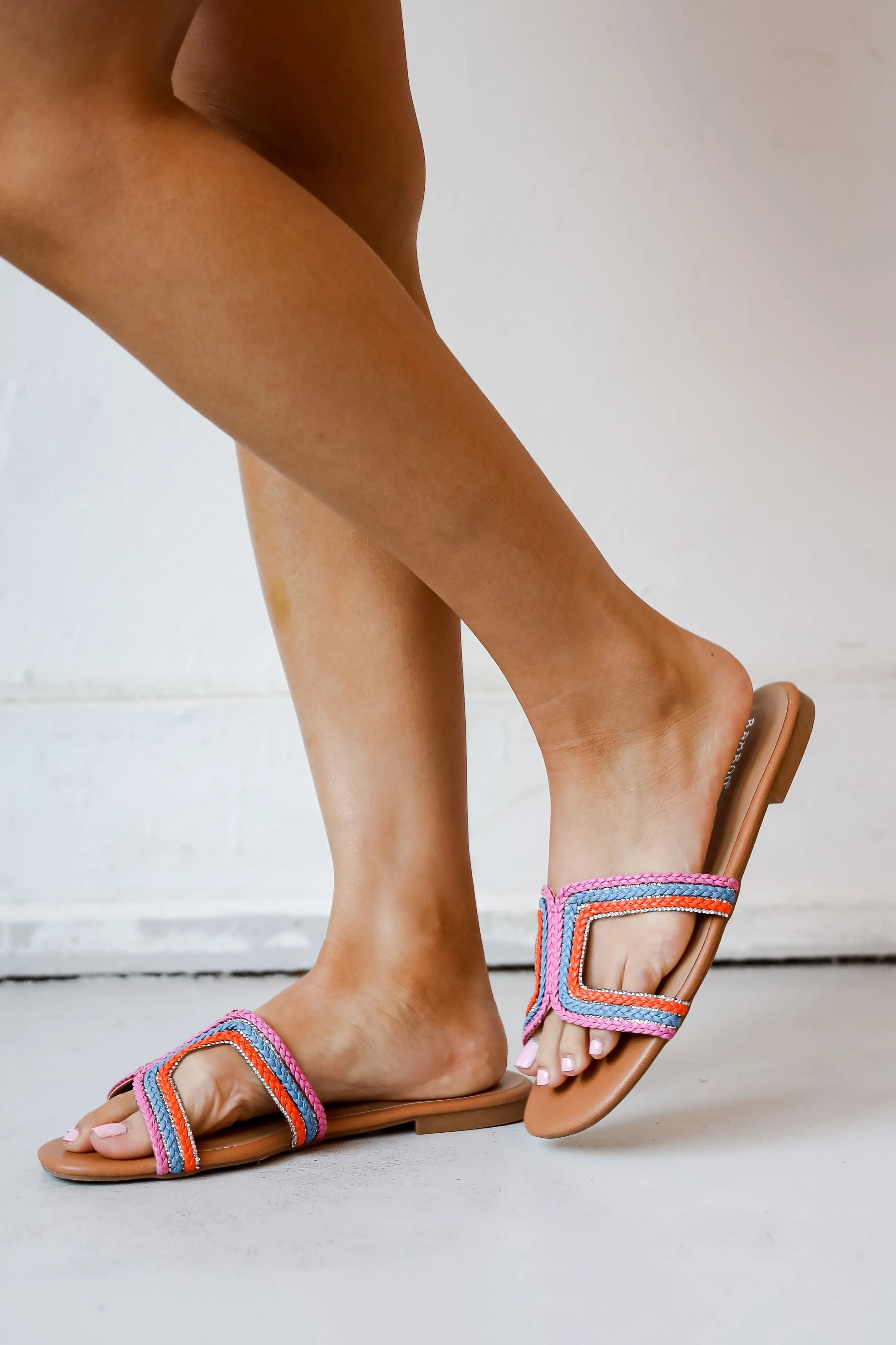 FINAL SALE - Heading To Paradise Hot Pink Slide Sandals