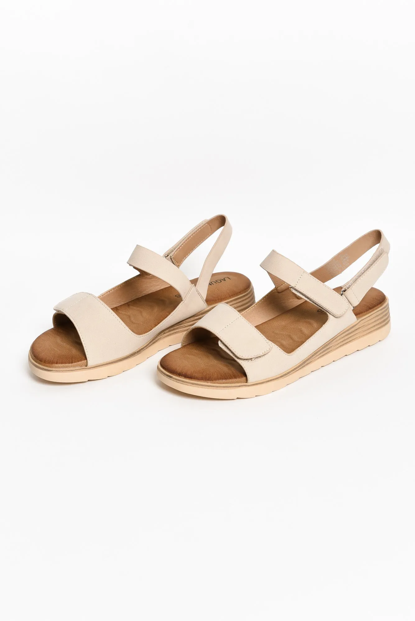 Fredo Nude Strappy Sandal