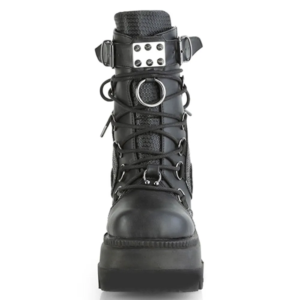 Funki Buys | Boots | Women's Gothic Punk Buckle Ring Creepers