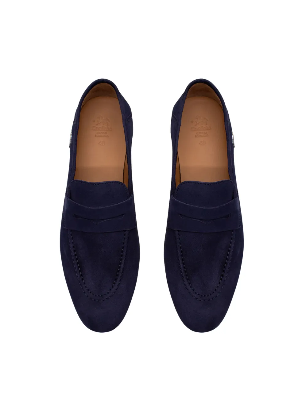 Gentleman Pointed Toe Suede Leather Loafers