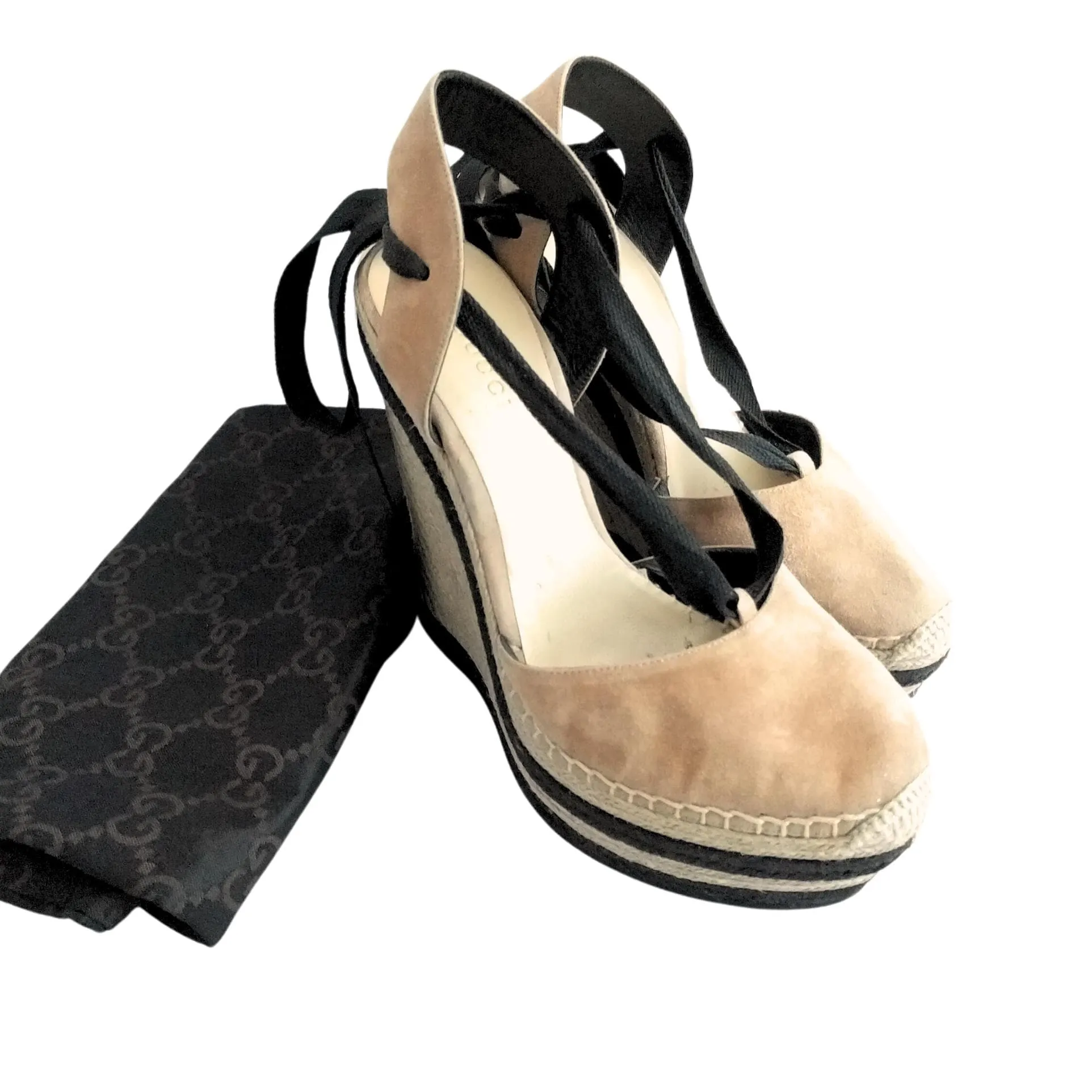 Gucci Espadrille Sandals - Made in Italy, Luxury Summer Footwear, Comfortable & Stylish Women’s Shoes