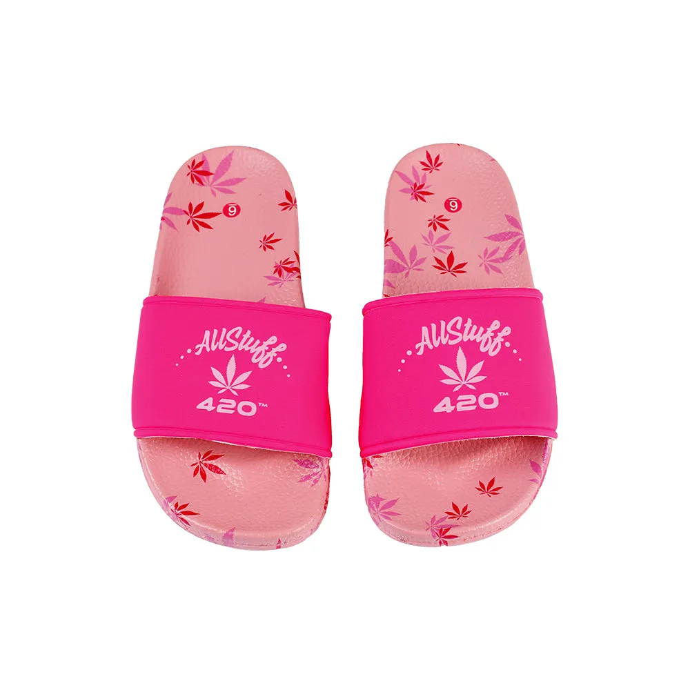 Himpy Slides - Womens Pink Driver Sandal - 1 Pair Per Pack