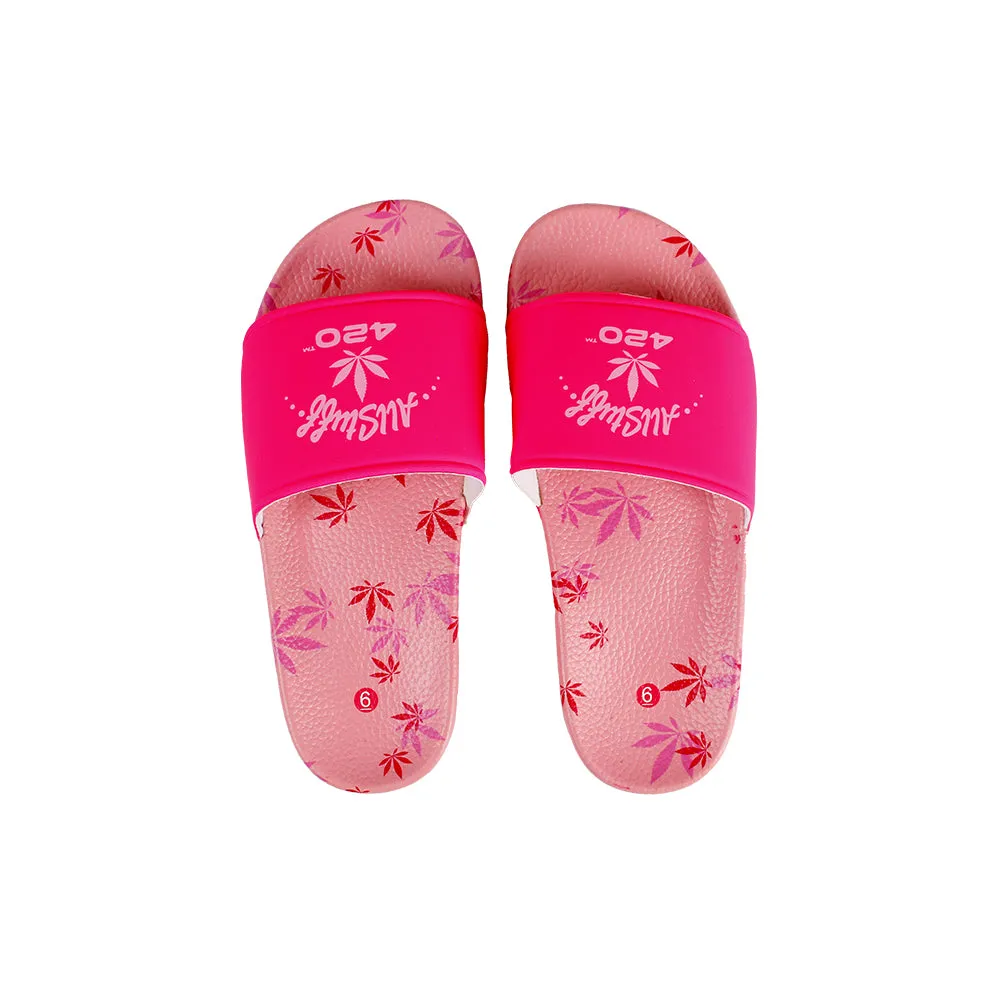 Himpy Slides - Womens Pink Driver Sandal - 1 Pair Per Pack