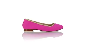 Kate 20mm Ballet - Fuschia Linen