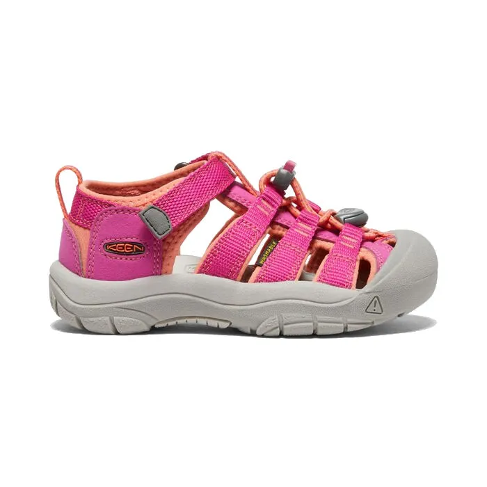 Keen Little Kids' Newport H2 Sandal - Very Berry/Fusion Coral