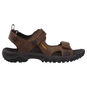 Keen Mens Sandals Targhee III Open Toe Outdoor Hook-And-Loop Strappy Leather - UK 9.5