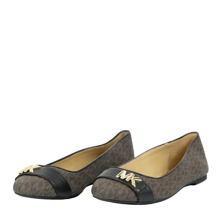 Michael Kors Jilly Logo Ballet Flats