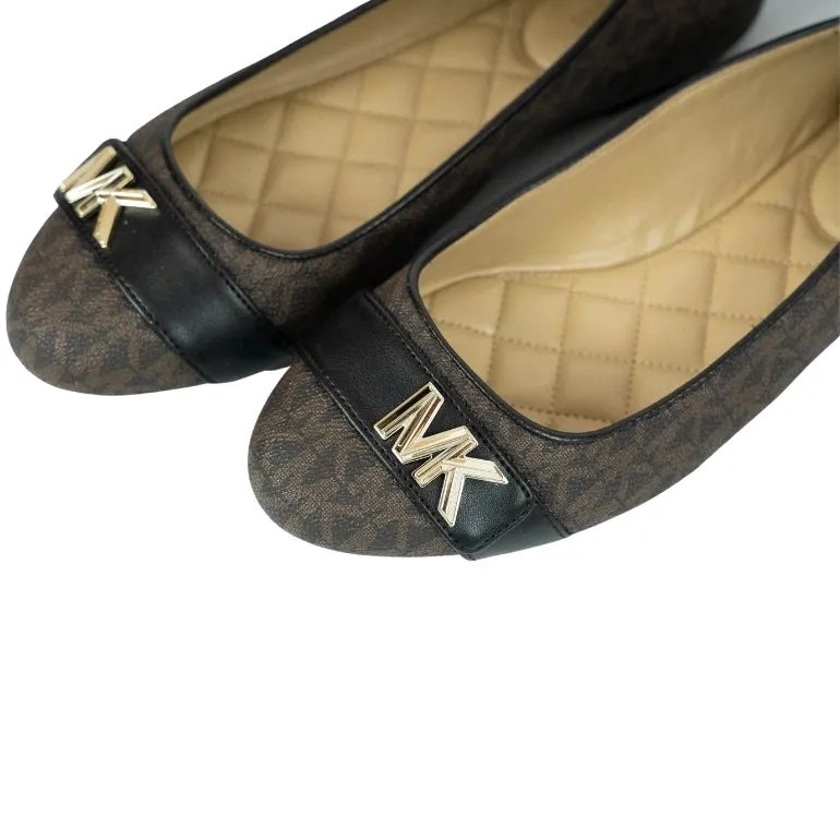 Michael Kors Jilly Logo Ballet Flats