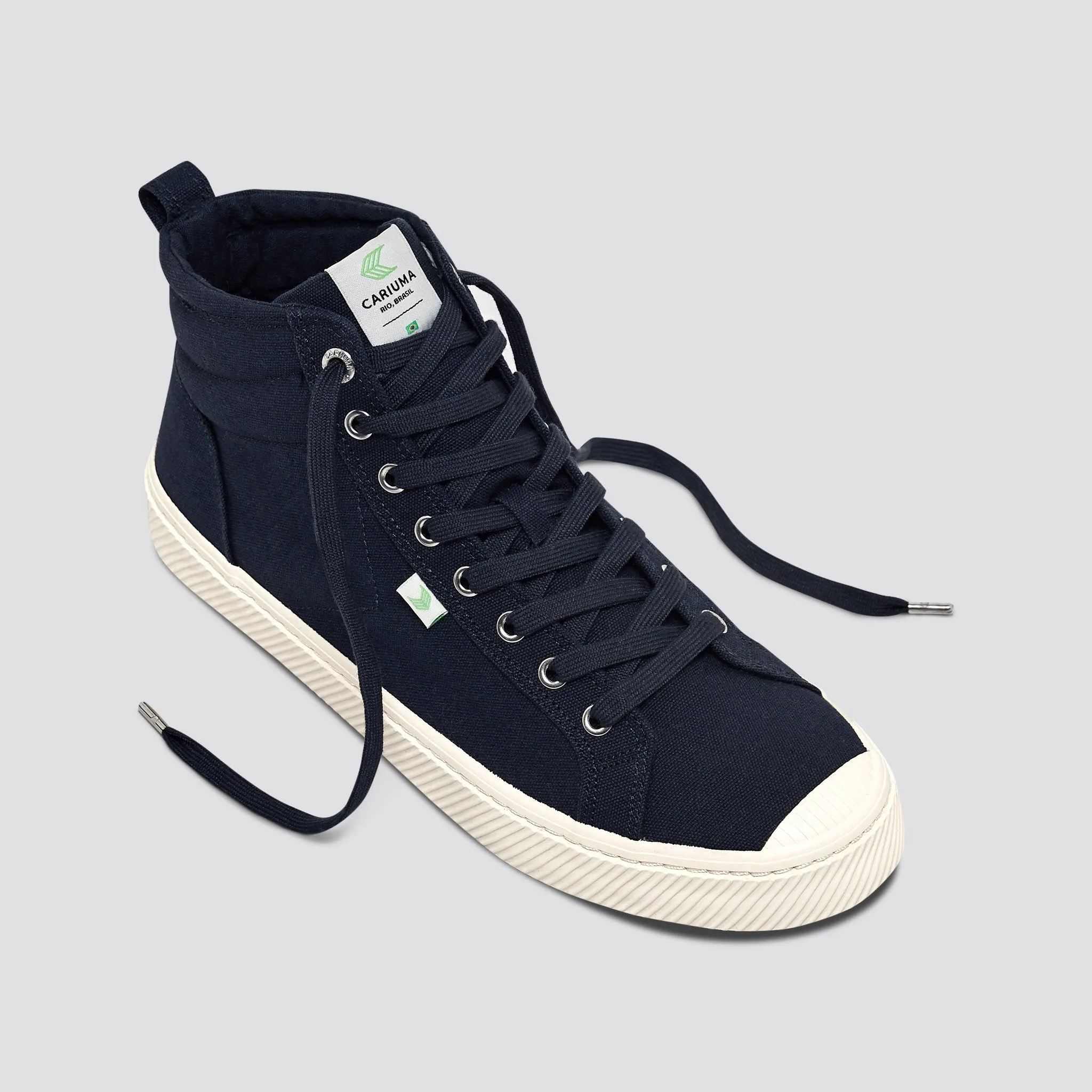 OCA High Navy Canvas Sneaker Men