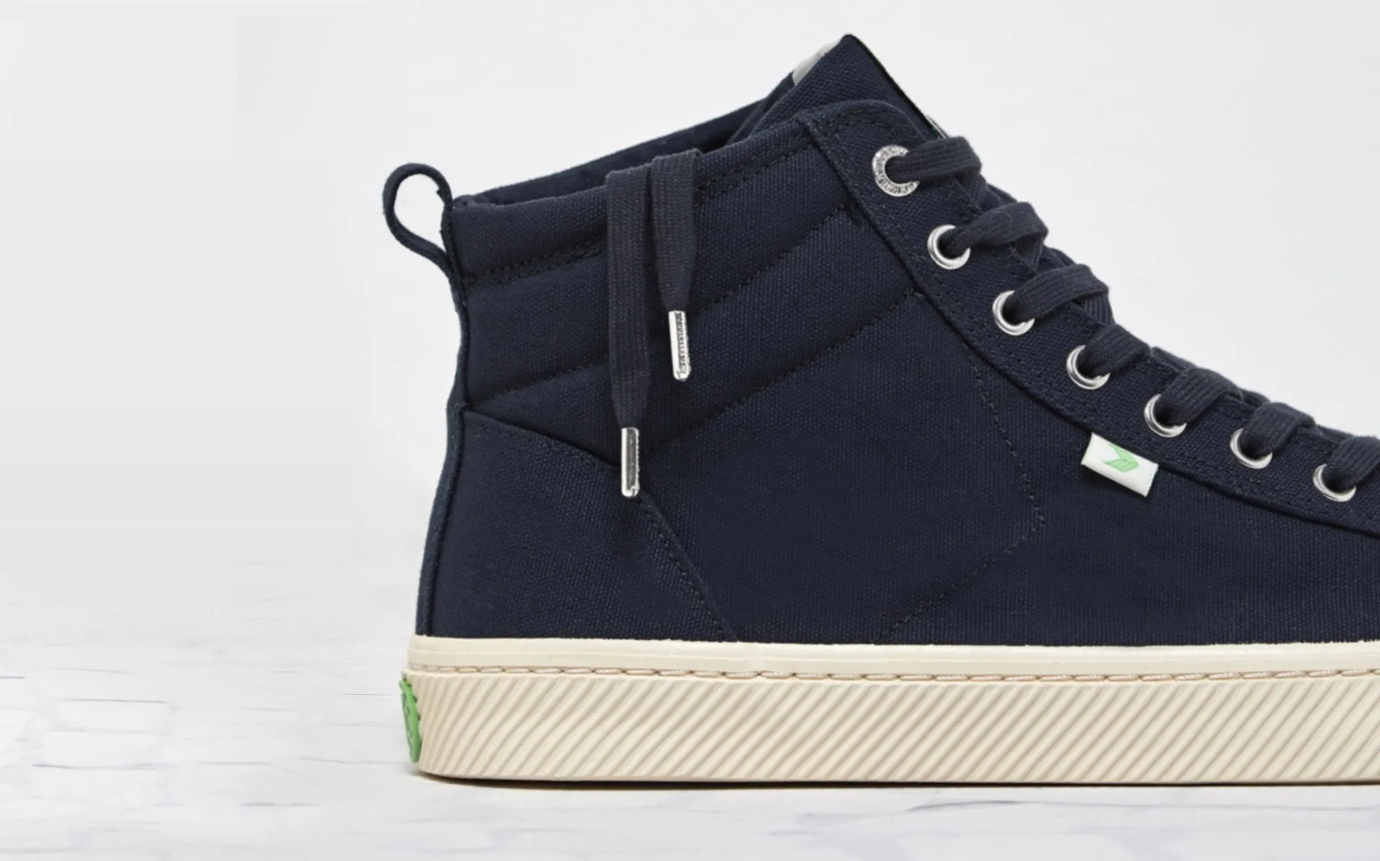 OCA High Navy Canvas Sneaker Men