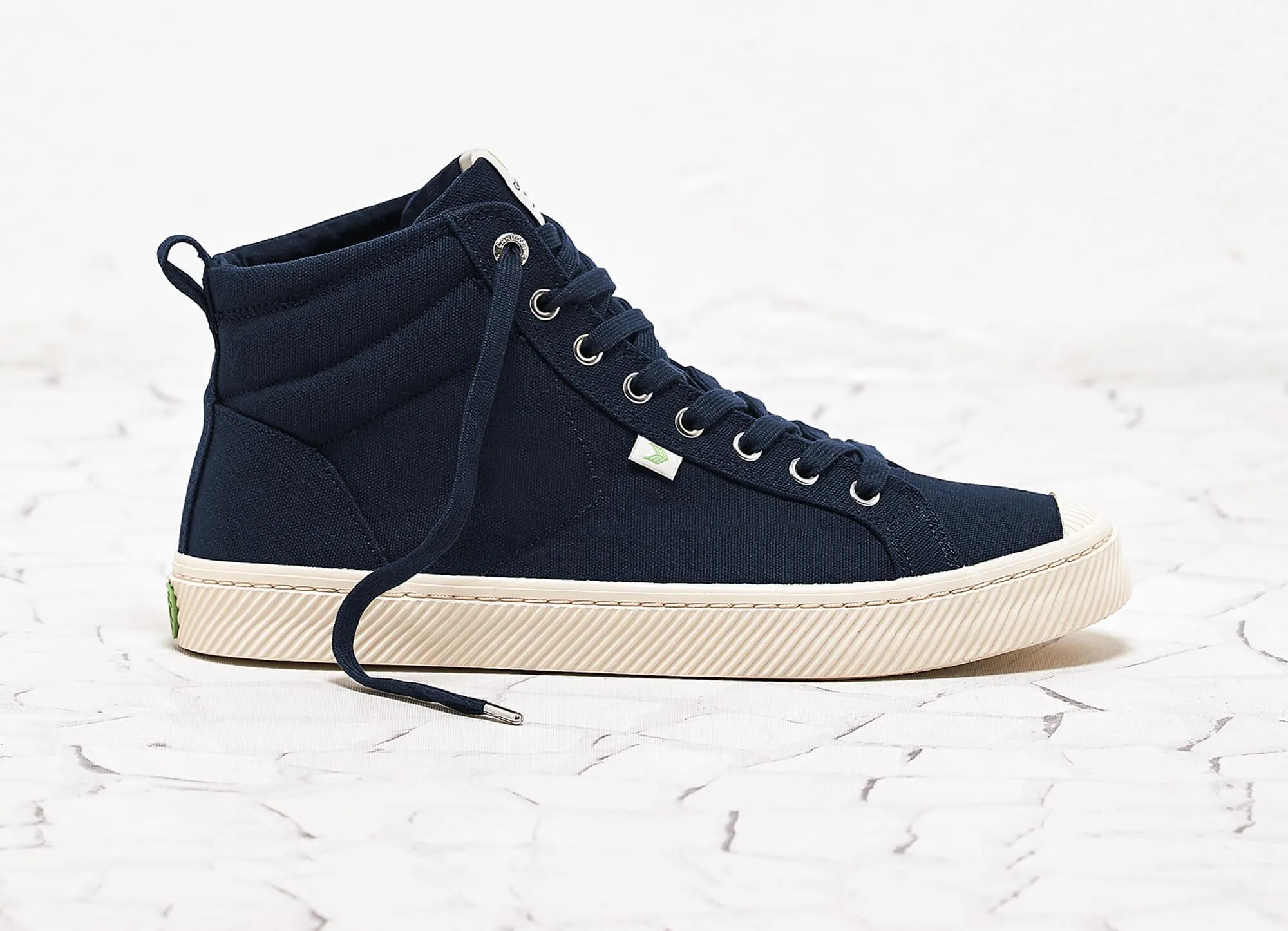 OCA High Navy Canvas Sneaker Men