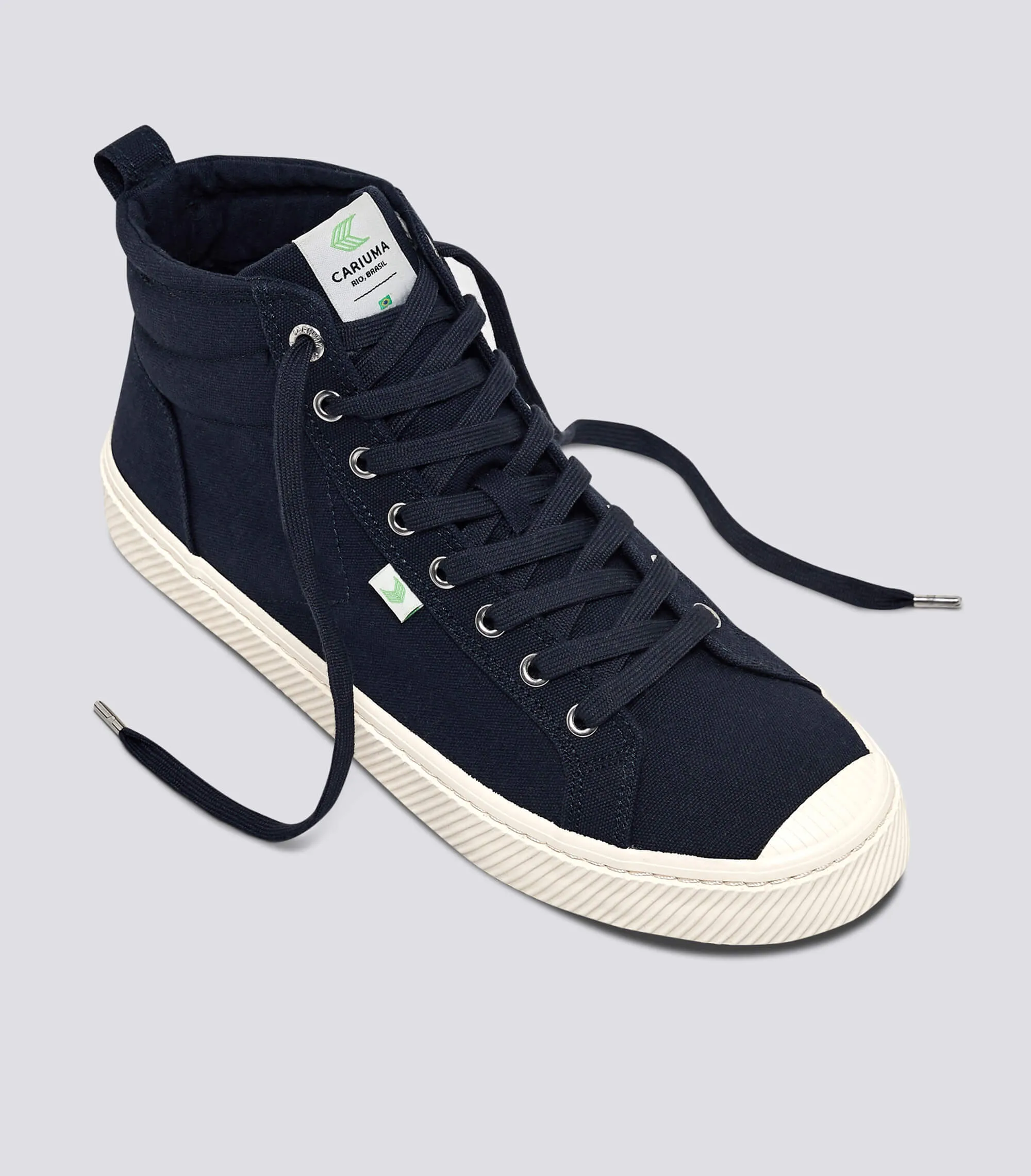 OCA High Navy Canvas Sneaker Men