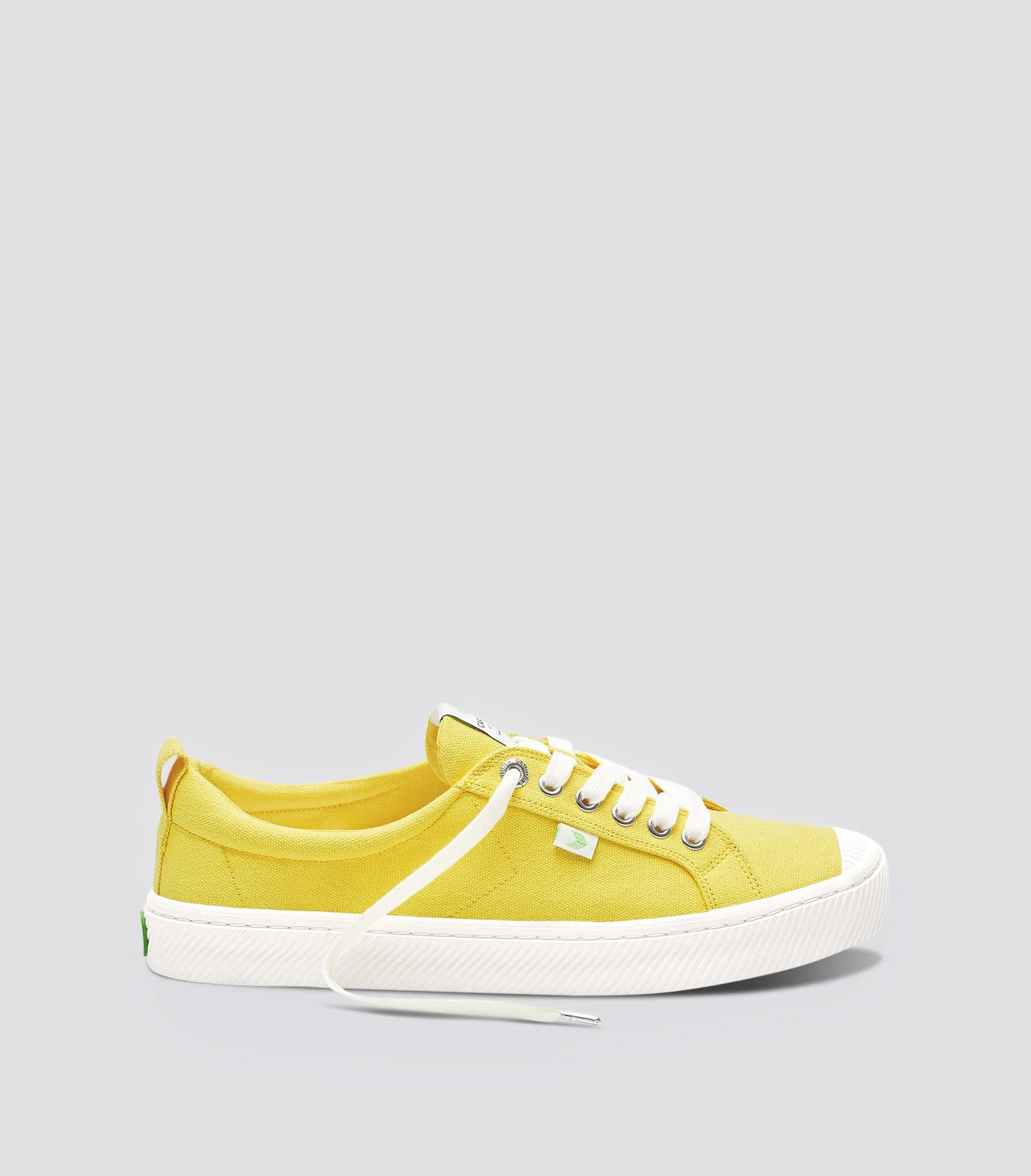 OCA Low Yellow Canvas Sneaker Women