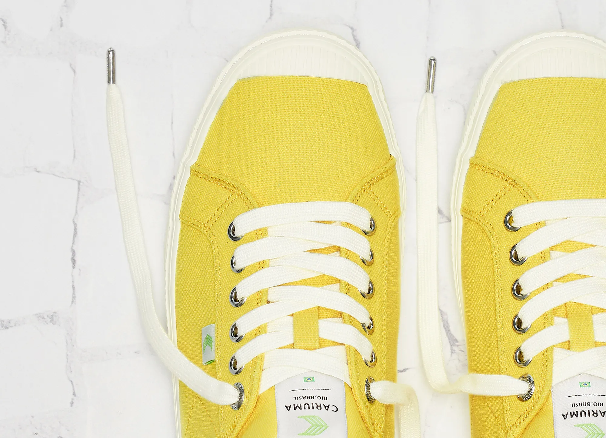 OCA Low Yellow Canvas Sneaker Women