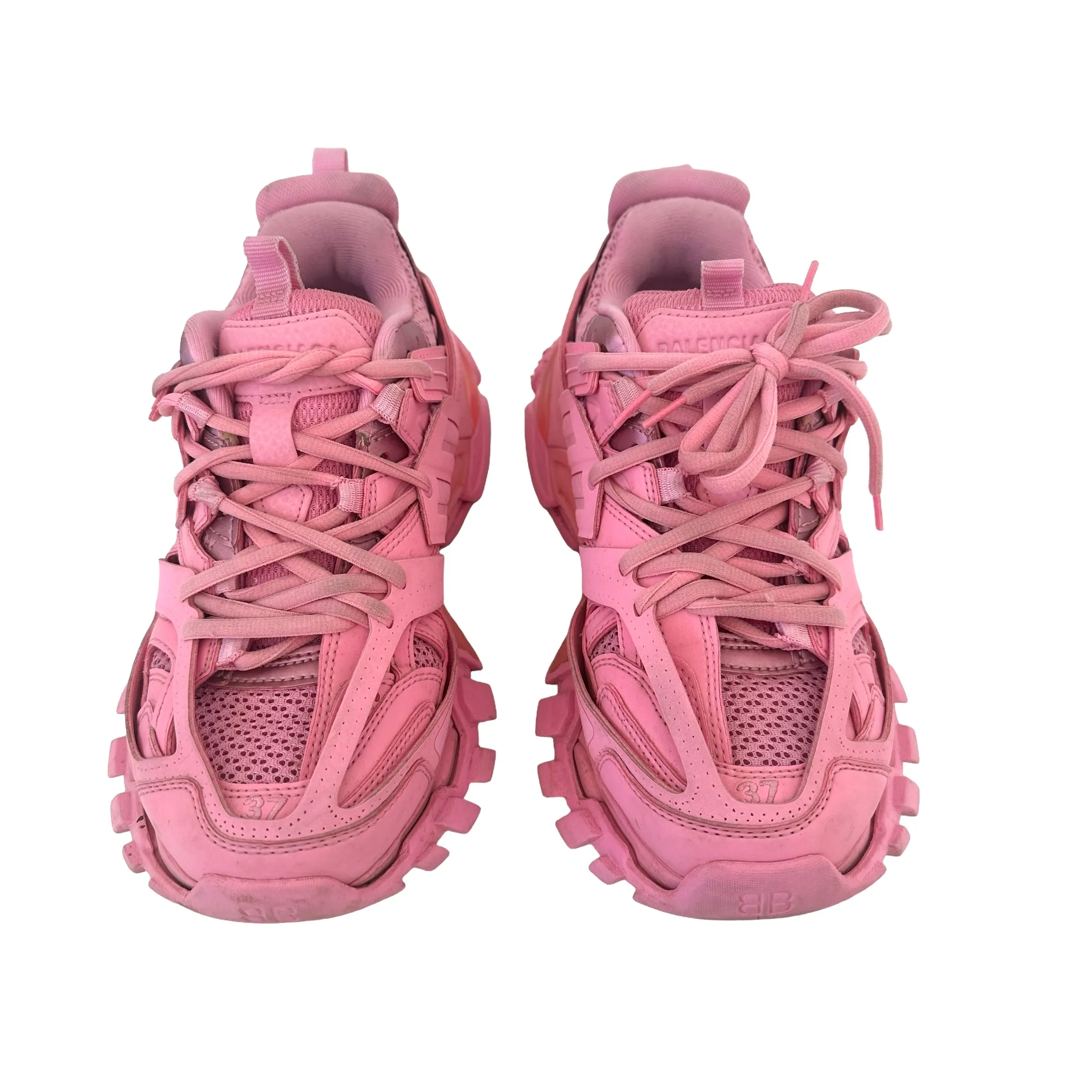 Pink Chunky Sneakers - 7