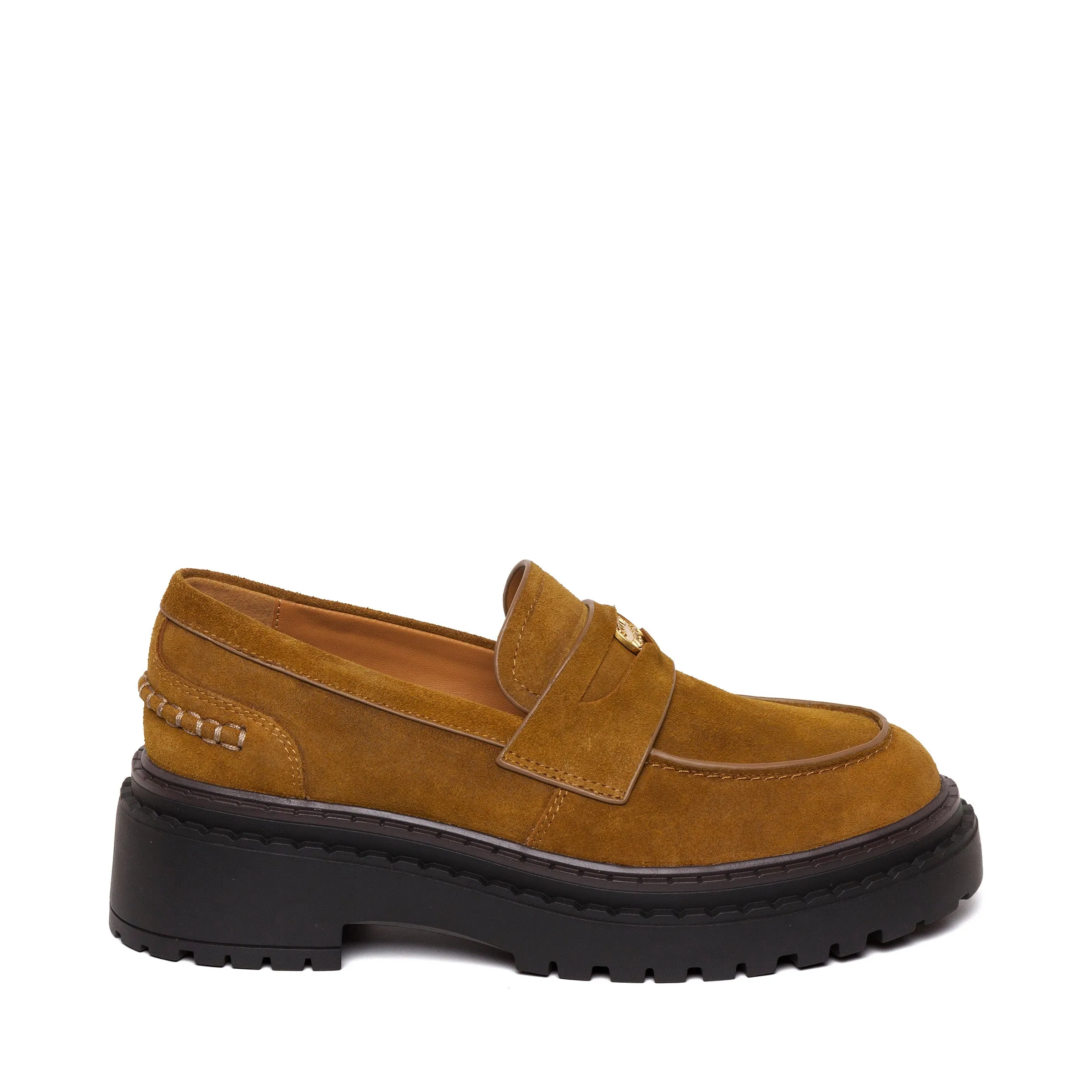 Pursuit Flat Shoe CHESTNUT SUEDE