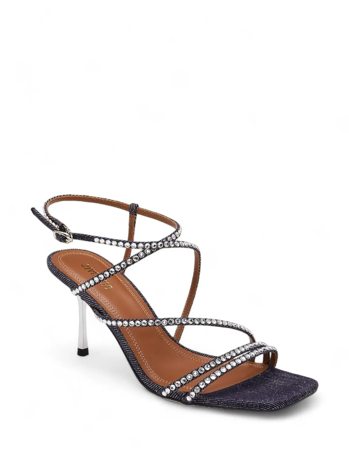 Sparkling Rhinestones Strappy Heel