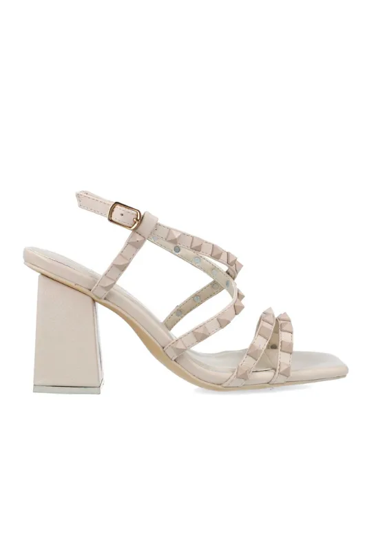 Strappy Block Heeled Sandal