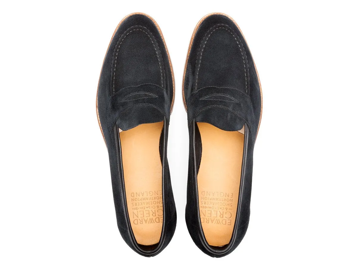 Ventnor Navy Suede