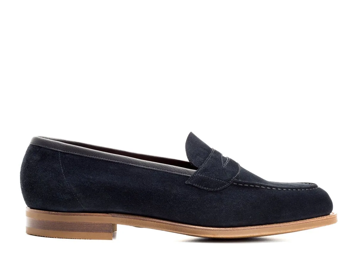 Ventnor Navy Suede