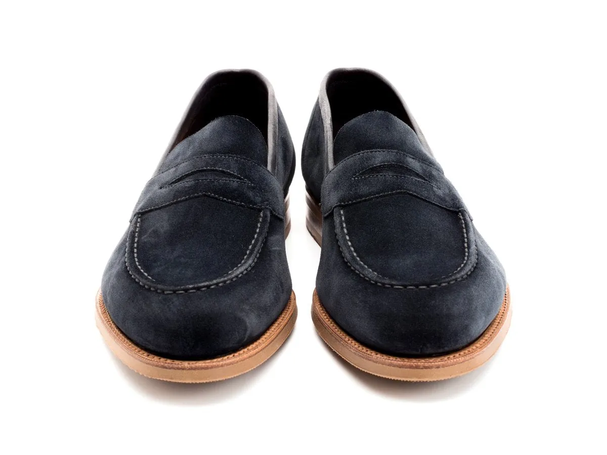 Ventnor Navy Suede